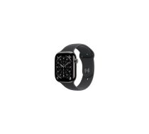 Apple Watch Series 11? GPS + Cellular 46mm? Slate Titanium Case with Black Sport Band - M/L | MFD24WF/A | 0195950630176 | WLONONWCROZC5