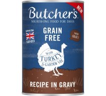BUTCHER'S Original Recipe in gravy Turkey - Wet dog food - 400 g | DLPBHRKAM0002 | 5011792007608 | DLPBHRKAM0002