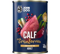 JOHN DOG Berry Line Calf with cranberries - wet dog food - 400g | DLPJDOKAM0060 | 5903246844696 | DLPJDOKAM0060
