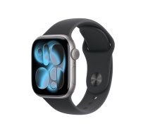 Apple Watch Series 11 GPS 42mm Space Grey Aluminium Case with Black Sport Band - M/L | 7900441 | 0195950460704 | WLONONWCRPAHE