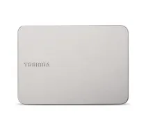 TOSHIBA ārējais cietais disks Canvio Flex 4TB 2,5 collu USB 3.2 Gen 1 sudrabs | HDTX240ESCCA | 4260557513286