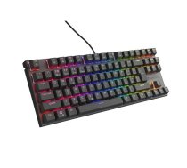 KLAWIATURA DLA GRACZY GENESIS THOR 303 TKL CZ/SK PODŚWIETLENIE RGB MECHANICZNA SILENT SWITCH CZARNA | NKG-1880 | 5901969432930 | WLONONWCRCKIP