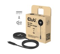 MOBILE CHARGER QI2 MAGSAFE/25W BLACK CAC-3027 CLUB3D | CAC-3027 | 8719214473709
