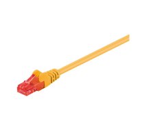 Goobay CAT 6, U/UTP | Patch cord | Yellow | 68433 | 4040849684333