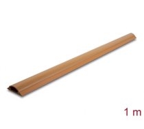 Delock Cable Duct self-adhesive 50 x 13 mm - length 1 m wood look | 20731 | 4043619207312 | 20731