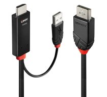 Lindy 3m HDMI to Display Port 4K60Hz Adapter Cable | 41500 | 4002888415002 | 41500