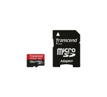Transcend microSDXC/SDHC Class 10 UHS-I 128GB with Adapter | TS128GUSDU1 | 0760557831983 | WLONONWCRPOAL