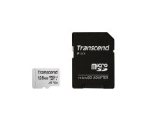 SD microSD Card 128GB Transcend SDXC USD300S-A w/Adapter | TS128GUSD300S-A | 0760557842095 | 85235110