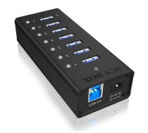 ICY BOX IB-AC618 7x Port USB 3.0 Hub | IB-AC618 | 4250078160182 | NUICYUS7P000003