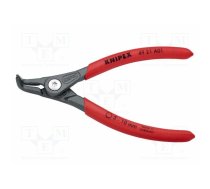 Pliers; for circlip; external; 3÷10mm; Pliers len: 130mm; angular | KNP.4921A01 | 49 21 A01