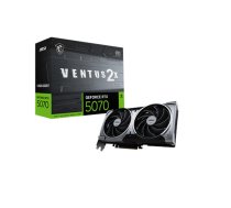 Videokarte MSI GeForce RTX 5070 Ventus 2X OC 12GB GDDR7 DLSS4 | V532-003R | 4711377308229