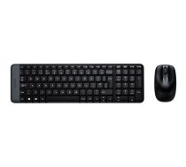Logitech DT MK220 Bezvadu Klaviatūra + Pele ENG / RU | 920-003169 | 5099206029927