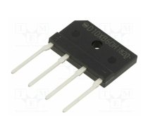 Bridge rectifier: single-phase; Urmax: 600V; If: 10A; Ifsm: 170A | D10XB60H-7000 | D10XB60H-7000