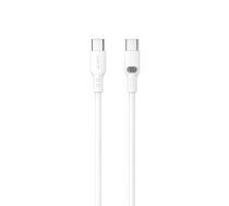 Havit CB6279 - USB Type C to USB Type C charging cable, 1 m (white) | CB6279 1.0m | 6939119066246 | AKGHAVKAB0006