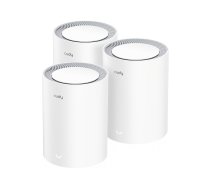 Cudy M3000 AX3000 Wi-Fi 6 Mesh 2.5G 3er-Pack | M3000(3-Pack) | 6971690793258 | WLONONWCRIPKW