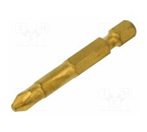 Screwdriver bit; Pozidriv®; PZ2; 1/4"; Overall len: 50mm | FL03102570 | 031 025 70