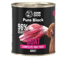 JOHN DOG Pure Black Mono Goat meat - wet dog food - 800g | DLPJDOKAM0089 | 5903769012961 | DLPJDOKAM0089