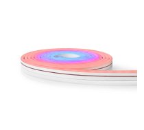 Viedās led lentes komplekts, IR pults un savienojams ar Wi-Fi, 24V, 32W, 5m, 192lm/m, RGB, mitrumizturīgs IP65, Nedis Smart Life | WIFILN51CRGB | 5412810335084 | WLONONWCRPRCG