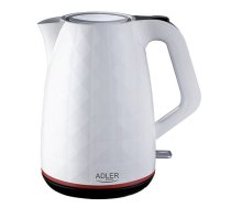 Adler AD 1277 W electric kettle 1.7 L 2200 W White | AD 1277 w | 5902934831239 | AGDADLCZE0079