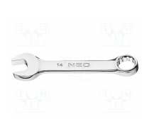 Wrench: combination spanner; double-sided; 14mm; L: 113mm | NEO-09-766 | 09-766