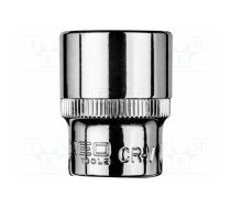Socket: 6-angles; socket spanner; HEX 17mm; 3/8" | NEO-08-177 | 08-177