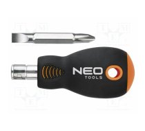 Screwdriver: standard; double-sided; Phillips,slot; PH2,SL 6 | NEO-04-201 | 04-201