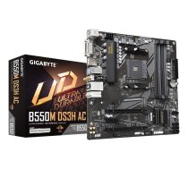 Pagrindinė plokštė Gigabyte B550M DS3H AC AM4 mATX DDR4 WiFi 5 PCIe 4.0 | B550MDS3HAC1.5 | 4719331810962 | B550M DS3H AC
