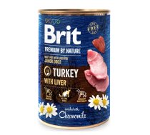 BRIT Premium by nature Junior Turkey with Liver - wet dog food - 400g | DLPRITKAM0034 | 8595602561803 | DLPRITKAM0034