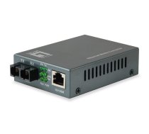 LevelOne RJ45 to SC Fast Ethernet Media Converter, Single-Mode Fiber, 1310nm, 20km | FVT-1102 | 4015867208045 | WLONONWCRPZH9