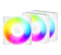 ARCTIC P14 PRO Reverse PWM PST A-RGB High-Performance PWM Fan, 140 mm (White), 3pcs | ACFAN00328A | 4895265000782 | WLONONWCRRW47