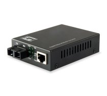 LevelOne RJ45 to SC Gigabit Media Converter, Single-Mode Fiber, 20km | GVT-2002 | 4015867207796 | WLONONWCRRJF2