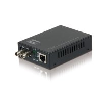 LevelOne RJ45 to ST Fast Ethernet Media Converter, Multi-Mode Fiber, 2km | FVT-2002 | 4015867185148 | WLONONWCRSAPL