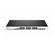 D-Link DGS-1210-28MP/E tīkla pārslēgs Vadīts L2 Gigabit Ethernet (10/100/1000) Power over Ethernet (PoE) 1U Melns, Pelēks | DGS-1210-28MP/E | 790069467776 | WLONONWCRAMM1