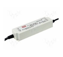 60 W LED barošanas bloks ar vienu izeju 20 V 3 A ar PFC | LPF-60-20 | LPF-60-20