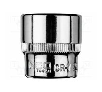 Socket: 6-angles; socket spanner; HEX 22mm; 3/8" | NEO-08-182 | 08-182