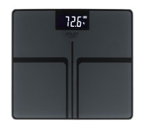 Bathroom scale ADLER AD 8194s STRIPES rechargeable USB-C Black | AD 8194s | 5905575911674 | AGDADLWAL0088