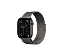 Apple Watch Series 11 GPS + Cellular 46mm Slate Titanium Case with Slate Milanese Loop - M/L | Apple | MFD44ET/A | 195950479454