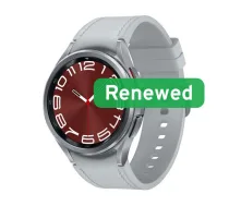Samsung Renewed Galaxy Watch 6 Classic BT 43mm viedpulkstenis, Sudrabs, A klase | SamsungWatch6ClassicBT43SilverA | 4770070882450