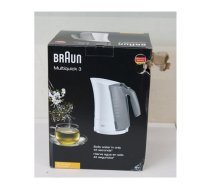 SALE OUT. Braun Kettle | WK 300 | Standard | 2200 W | 1.7 L | Plastic | 360° rotational base | White | DAMAGED PACKAGING | WK300 WhiteSO | 2000001422052