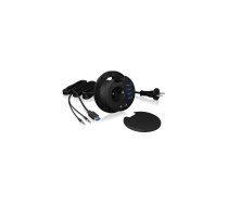 ICY BOX IB-HUB1430 socket-outlet Black | IB-HUB1430 | 4250078169727 | WLONONWCRT932