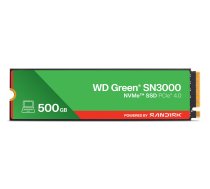 Western Digital Green WD ™ SN3000 NVMe™ SSD POWERED BY SANDISK 500 GB | WDS500G4G0E-00CPS0 | 718037904634 | DIAWESSSD0199