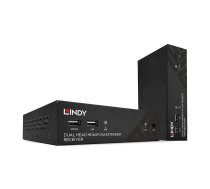 Lindy 100m HDBaseT Cat.6 Dual Head HDMI, USB, IR & RS-232 KVM Extender | 2106553 | 4002888393744 | WLONONWCRSP95
