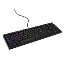 Klaviatūra Genesis Thor 404 Black Gateron Yellow Pro | NKG-2297 | 5901969449143