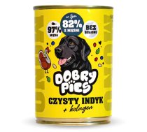 DOBRY PIES Mono Pure Turkey + Collagen – wet dog food – 400g | DLPDBPKAM0018 | 5902906181126 | DLPDBPKAM0018
