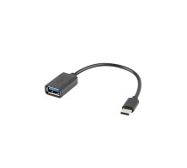 Lanberg AD-OTG-UC-01 USB cable USB 2.0 0.15 m USB A USB C Black | AD-OTG-UC-01 | 5901969424430 | KBALAEADA0036