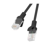Patchcord cat.6 0.25M UTP black | PCU6-10CC-0025-BK | 5901969406887 | AKLAGKSP6000002