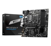 MSI PRO B760M-P motherboard Intel B760 LGA 1700 micro ATX | 7E02-009R | 4711377086578 | WLONONWCRAAFM