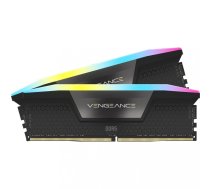 Operatyvinė atmintis Corsair Vengeance RGB DDR5 32GB 5600MHz CL40 (2x16GB) | CMH32GX5M2B5600C40K | 840006600213 | SACRR5032VRGB40