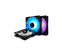DeepCool RF120-3in1 Computer case Fan 12 cm Black 3 pc(s) | DP-FRGB-RF120-3C | 6933412710271 | CHLDECWEN0003