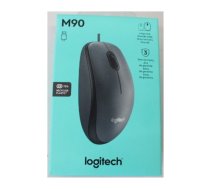 SALE OUT. Logitech M90 optical mouse, USB, Black | Logitech M90 | Wired | Mouse | USB Type-A | Black | DAMAGED PACKAGING | 910-001793SO | 2000001383797
